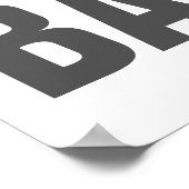 Honkbal Unieke Kunstwerk Poster (Hoek)