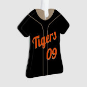 Honkbal uniform met foto ornament (voorkant)