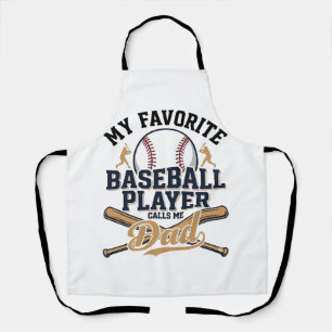 Honkbal Vader Favoriete Speler Vintage Shirt Ontwe Schort