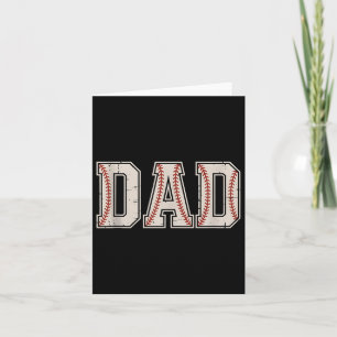 honkbal vader happy vaders dag Shirten voor mannen Kaart