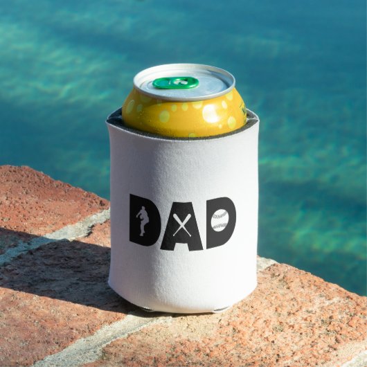 Honkbal Vader Vaderdag Honkbal Speler Cadeau  Blikjeskoeler (Insitu Zwembad)