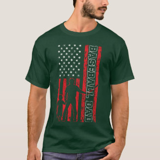 Honkbal Vader Zoon American Baseball Vader familie T-shirt