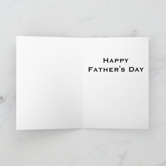  honkbal Vaderdag Kaart (Binnen)