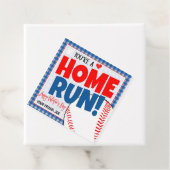 Honkbal Valentijn Gift Label (In situ)