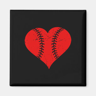 honkbal Valentijnsdag jongens meisjes Magneet