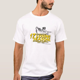 honkbal van pittsburgh 17 verkoopseizoenen t-shirt