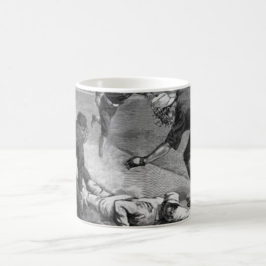  honkbal van Thure De Thulstrup, 1885 Koffiemok (Center)