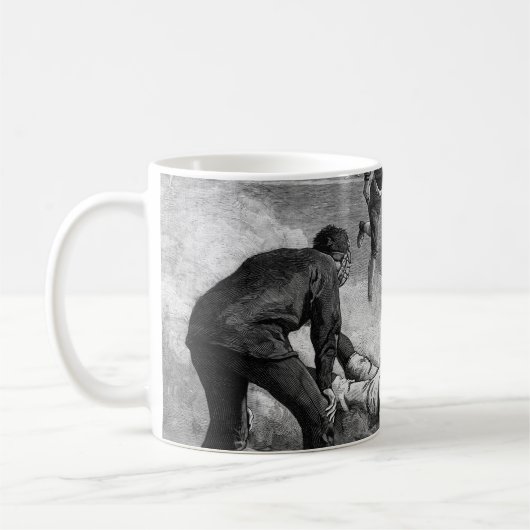  honkbal van Thure De Thulstrup, 1885 Koffiemok (Links)