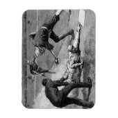  honkbal van Thure De Thulstrup, 1885 Magneet (Verticaal)