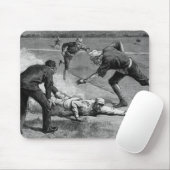 honkbal van Thure De Thulstrup, 1885 Muismat (Met muis)