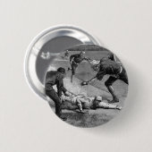 honkbal van Thure De Thulstrup, 1885 Ronde Button 5,7 Cm (Voorkant /achterkant)