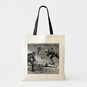  honkbal van Thure De Thulstrup, 1885 Tote Bag
