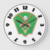 Honkbal veld klok (Voorkant)