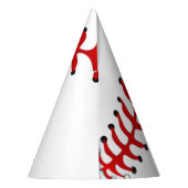 Honkbal Verjaardag  Feesthoedjes (Achterkant)