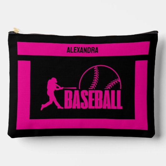 Honkbal Verjaardag Gift, Honkbal Speler Meisje, Etui (Voorkant)