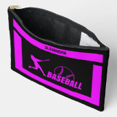 Honkbal Verjaardag Gift, Honkbal Speler Meisje, Etui (Open)
