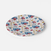 Honkbal Verjaardag Papier Borden Party Tafelgerei  Papieren Bordje (Gekanteld)