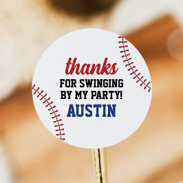 Honkbal Verjaardag Stickers