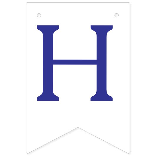 Honkbal verjaardag vlaggetjes (Tweede vlag)