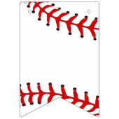 Honkbal verjaardag vlaggetjes (Eerste vlag)