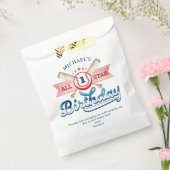 Honkbal Verjaardagsfeest Bedankt Favoriete tas Bedankzakje (Gezegeld)