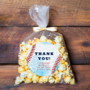 Honkbal Verjaardagsfeest Dank u voor de Sticker