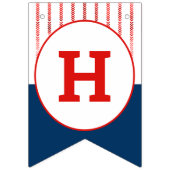 Honkbal verjaardagsfeestje Bunting vlaggen Vlaggetjes (Tweede vlag)