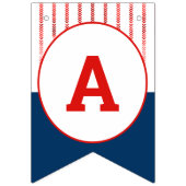 Honkbal verjaardagsfeestje Bunting vlaggen Vlaggetjes (Derde vlag)