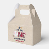 Honkbal Verjaardagsfeestje Favor Box Honkbalfeestj Bedankdoosjes (Voorkant Zijde)