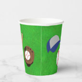 Honkbal Verjaardagsfeestje Papier Cup Papieren Bekers (Rechts)