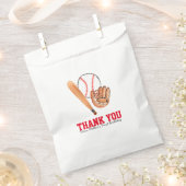 Honkbal verjaardagsfeestje trakteren op gunsttas bedankzakje (Geknipt)