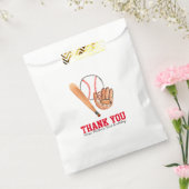 Honkbal verjaardagsfeestje trakteren op gunsttas bedankzakje (Gezegeld)