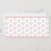 Honkbal verjaardagsfoto kinderen bedankkaart (Achterkant)