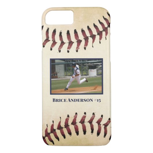 Honkbal veters foto rustiek Case-Mate iPhone case (Achterkant)
