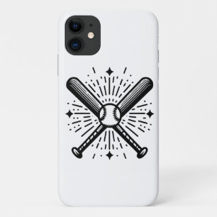 honkbal vintage Case-Mate iPhone case