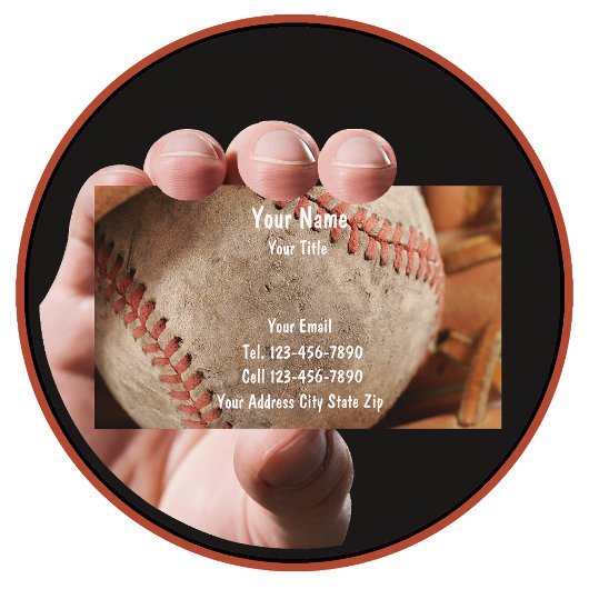 Honkbal Visitekaartjes