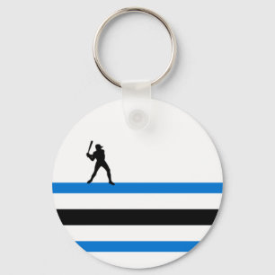 honkbal, vliegster. sleutelhanger