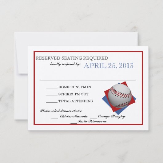 Honkbal voelde papier antwoord (Voorkant)