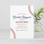 honkbal Vrijgezellenfeest Kaart (Staand voorkant)