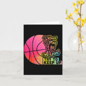 Honkbal Vrouwen Grappig Cadeau Team Speel Als Een Kaart (Gele Bloem)