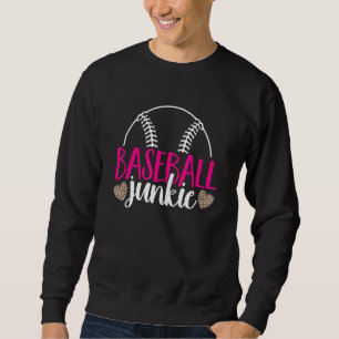 Honkbal Vrouwen Luipaard Patroon Honkbal Meisje Trui