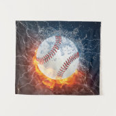 honkbal wandkleed (Voorkant (horizontaal))
