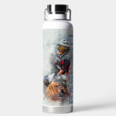 Honkbal Waterfles (Achterkant)