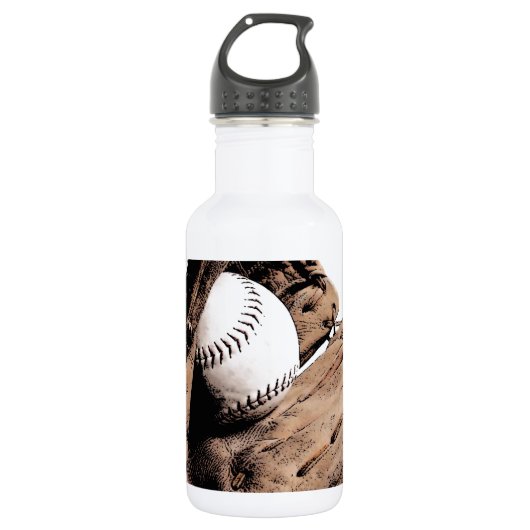 Honkbal Waterfles (Voorkant)