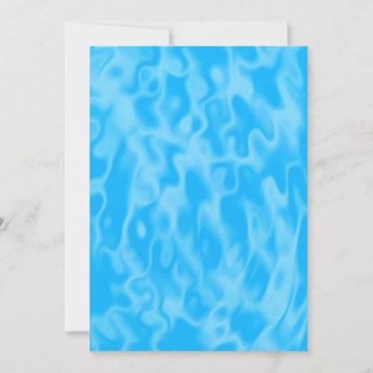 Honkbal Waterslide Verjaardagsfeestuitnodiging Kaart (Achterkant)