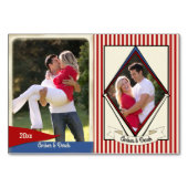 Honkbal Wedding Trading Kaarten (Voorkant)