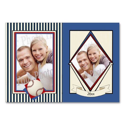 Honkbal Wedding Trading Kaarten (Voorkant)