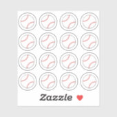 Honkbal Wedstrijd Dag Sport Herinnering Bujo Plann Sticker (Vel)