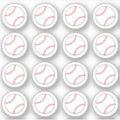 Honkbal Wedstrijd Dag Sport Herinnering Bujo Plann Sticker (Voorkant)