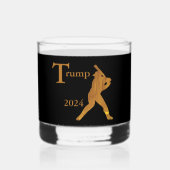 Honkbal Whisky Glas (Voorkant)